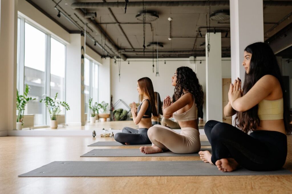 stretching or yoga